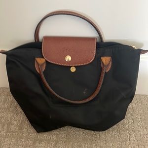 Mini le pliage longchamp bag.